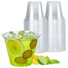 Artpreti 50 Pack 9 oz Clear Plastic Cups - Disposable for Iced Coffee, Cold Beverages, Wine - Wedding & Party Drinking Cups view 1