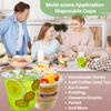 Artpreti 50 Pack 9 oz Clear Plastic Cups - Disposable for Iced Coffee, Cold Beverages, Wine - Wedding & Party Drinking Cups view 2