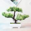Best Gifts for Significant Other Beautiful Artificial Bonsai Trees (Plastic, Green) view 4