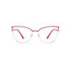 Melrose Ladies Anti Blue Light Computer Glasses UV Protection for Women Blue Light Blocking Reader (2pcs red&amber, 2.25, multiplier_x) view 4