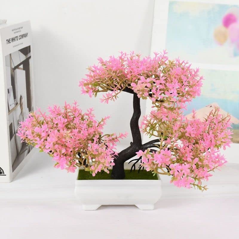 Best Gifts for Significant Other Beautiful Artificial Bonsai Trees (Plastic, Purple)