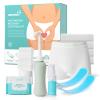 Grownsy Postpartum Essentials Recovery Kit for Labor & Delivery | Postpartum Kit for Women | Includes Upside Down Peri Bottle, Perineal Spray, 28 Cooling Pad Liners,2 Ice Packs &4 Disposable Underwear view 1