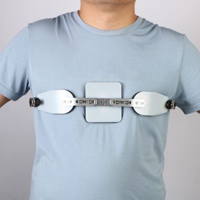 Shuyan Jiao Medical Pectus Carinatum Orthosis Brace With Adjustable Straps, Pigeon Chest Orthosis Support Premium Corset (Adults)