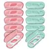 12 Pieces Holy Rose Travel Dental Floss Case-Micro Floss ToothPicks-Portable Flosser Picks Cases Contains Floss Stick 120 Count Sealed Storage for Teeth Cleaning (Green+Pink) view 1