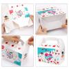 HOWAF Thank You Teachers Party Favors Gift Boxes, Teachers Appreciation Week Treat Boxes for Teachers Party Supplies, Best Teachers Ever Candy Boxes for Teacher Day, Thanks Teachers Party Decorations Paper Boxes, 12pcs view 4