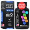 Essential Amino Acids Supplement for Women & Men - Vegan BCAA Amino Acid Complex for Muscle Growth with All 9 BCAAs Essential Aminos - Advanced Workout Power & Recovery Formula - 120 EAA BCAA Pills view 1