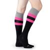 ja vie 80% Merino Wool Extra Comfort Graduated Compression Stripe Socks for Women & Men (15-20mmHg) view 3