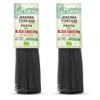 ANTICHI PODERI TOSCANI Organic Black Squid Ink Pasta Linguine - Black Pasta Noodles Made with Durum Wheat Semolina, Squid Ink, and Wheat Germ, Imported Gourmet Pasta from Italy - Pack of 2 view 1