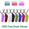 Chew Necklaces for Sensory Kids, Silicone Feather Chewy Toys for Boys and Girls with Autism, ADHD, SPD or Special Needs, Oral Motor Chewable Pendant for Mild Chewers Colorful view 2