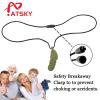 Chew Necklaces for Sensory Kids, Silicone Feather Chewy Toys for Boys and Girls with Autism, ADHD, SPD or Special Needs, Oral Motor Chewable Pendant for Mild Chewers Colorful view 3