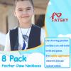 Chew Necklaces for Sensory Kids, Silicone Feather Chewy Toys for Boys and Girls with Autism, ADHD, SPD or Special Needs, Oral Motor Chewable Pendant for Mild Chewers Colorful view 4