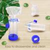 SAWOZU Inhaler Spacer for Kids and Adults, Soft Fit Mask, Portable and Lightweight, Suitable for Home and Travel Nessi OTC Spacer (Blue/Kids) view 3