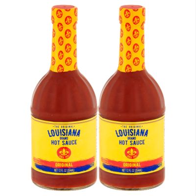 Louisiana Brand Hot Sauce, Original Hot Sauce 12 Ounce (Pack of 2)
