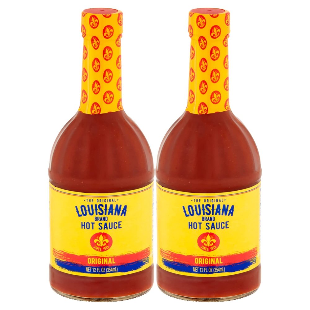 Louisiana Brand Hot Sauce, Original Hot Sauce 12 Ounce (Pack of 2)
