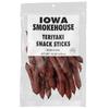 IOWA SMOKEHOUSE Snack Sticks, Teriyaki - Smokey Snack Stick - Gluten Free - Resealable Bag & Ready to Eat, Made with all USA Beef & Pork - 12 oz view 1