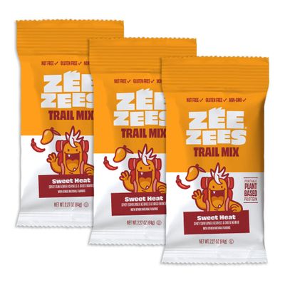 Zee Zees Trail Mix, Sweet Heat, 20 Count, Gluten Free, Kosher, Nut Free, Vegetarian, Low Sodium