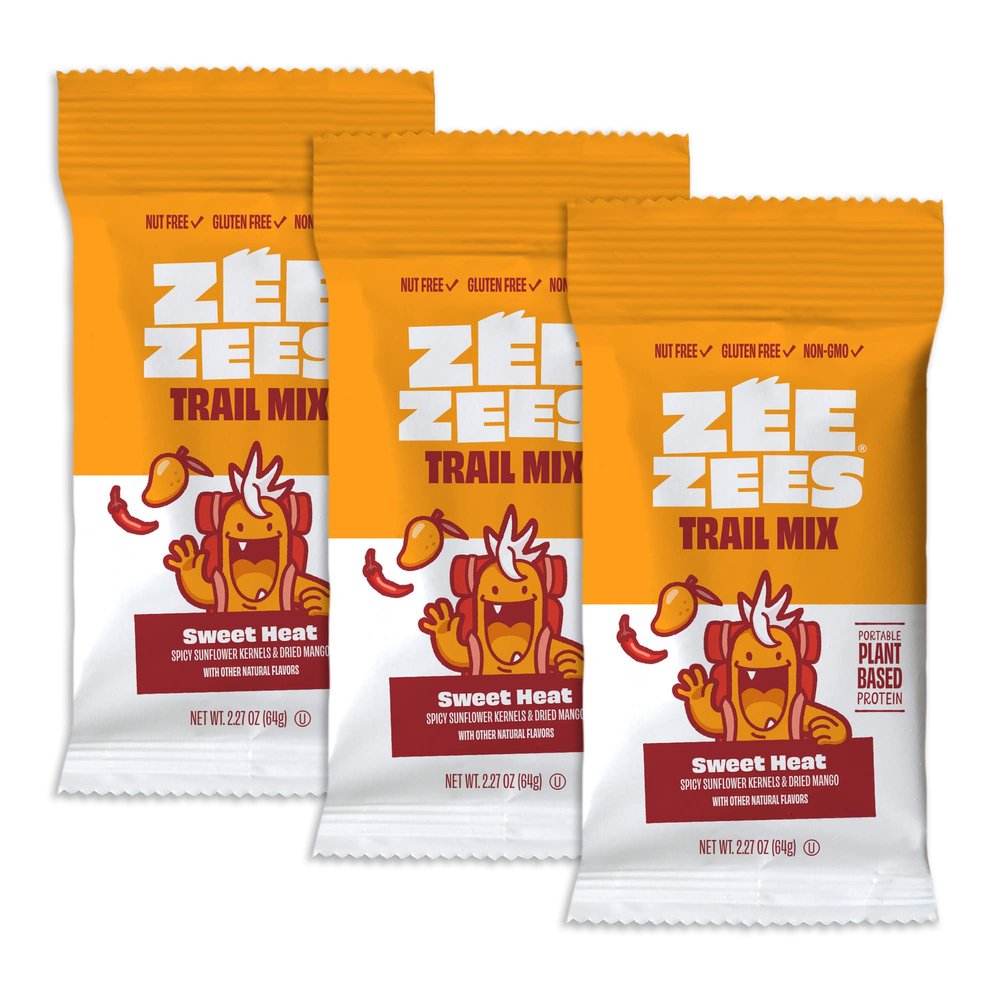 Zee Zees Trail Mix, Sweet Heat, 20 Count, Gluten Free, Kosher, Nut Free, Vegetarian, Low Sodium