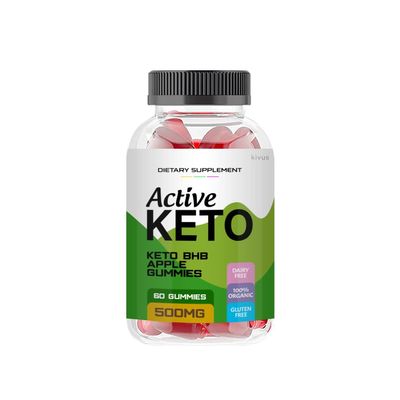 kivus Active Keto Gummies - Active Keto ACV Gummies, 60.0 Servings (Pack of 1)