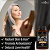 NEW AGE Black Seed Oil Softgel Capsules - Premium Cold-Pressed Nigella Sativa Producing Pure Black Cumin Seed Oil - Non-GMO & Vegetarian (60 Softgels) view 4