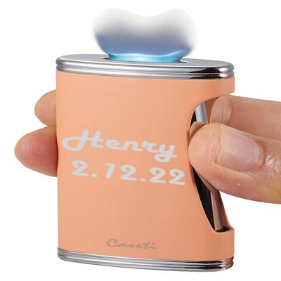 Personalized Caseti BigFlat Flat Flame Cigar Lighter (Shipped Without Butane)