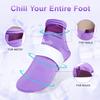 Atsuwell Foot Hand Ice Pack for Chemotherapy, Chemo Cold Gloves and Socks for Neuropathy, Cold Therapy Socks and Cold Gloves Comfort Items for Soothing Discomfort, Chemo Care Package Gift, L/XL view 3