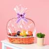 50 Packs Large Cellophane Bags 24" x 30" Clear Cellophane Gift Basket Wraps Extra-large 2.3 Mil Thick Transparent Cello Bags for Fruit Basket, Gift Wrap, Treats, Arts and Crafts, 50ct Ribbon Bows view 2