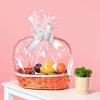 50 Packs Large Cellophane Bags 24" x 30" Clear Cellophane Gift Basket Wraps Extra-large 2.3 Mil Thick Transparent Cello Bags for Fruit Basket, Gift Wrap, Treats, Arts and Crafts, 50ct Ribbon Bows view 2