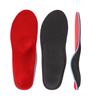 Reinforced Arch Support Insoles Relief Plantar Fasciitis, Comfort Orthotic Inserts for Flat Feet, Feet Pain, Pronation, Cushioning Shoes Insoles for Men and Women (Men7-7.5 Women 8-8.5, Red) view 1