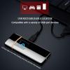 Dragon Electric Lighter - Windproof USB Rechargeable Slim Coil Lighter with Smart Fingerprint Sensor Double Side Ignition, Flameless Power Indicator (Dragon) view 3