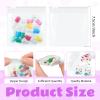 24 Pieces Pill Pouch Bags Zippered Set Reusable Translucent Medicine Organizer Sealing Travel Plastic Bags with Slide Lock for Storage(Clear) view 2