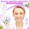 24 Pieces Pill Pouch Bags Zippered Set Reusable Translucent Medicine Organizer Sealing Travel Plastic Bags with Slide Lock for Storage(Clear) view 3