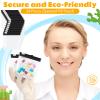 24 Pieces Pill Pouch Bags Zippered Set Reusable Translucent Medicine Organizer Sealing Travel Plastic Bags with Slide Lock for Storage(Black) view 3