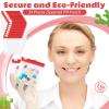 24 Pieces Pill Pouch Bags Zippered Set Reusable Translucent Medicine Organizer Sealing Travel Plastic Bags with Slide Lock for Storage(Red) view 3