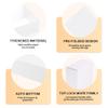 NEWSNOW 10 Pack Gift Boxes, 9 x 6 x 3 inchesFor Bridesmaid Proposal Boxes, Premium Gift Boxes, Wedding Present, Holiday, Birthday Party Favor and Christmas (White) view 3
