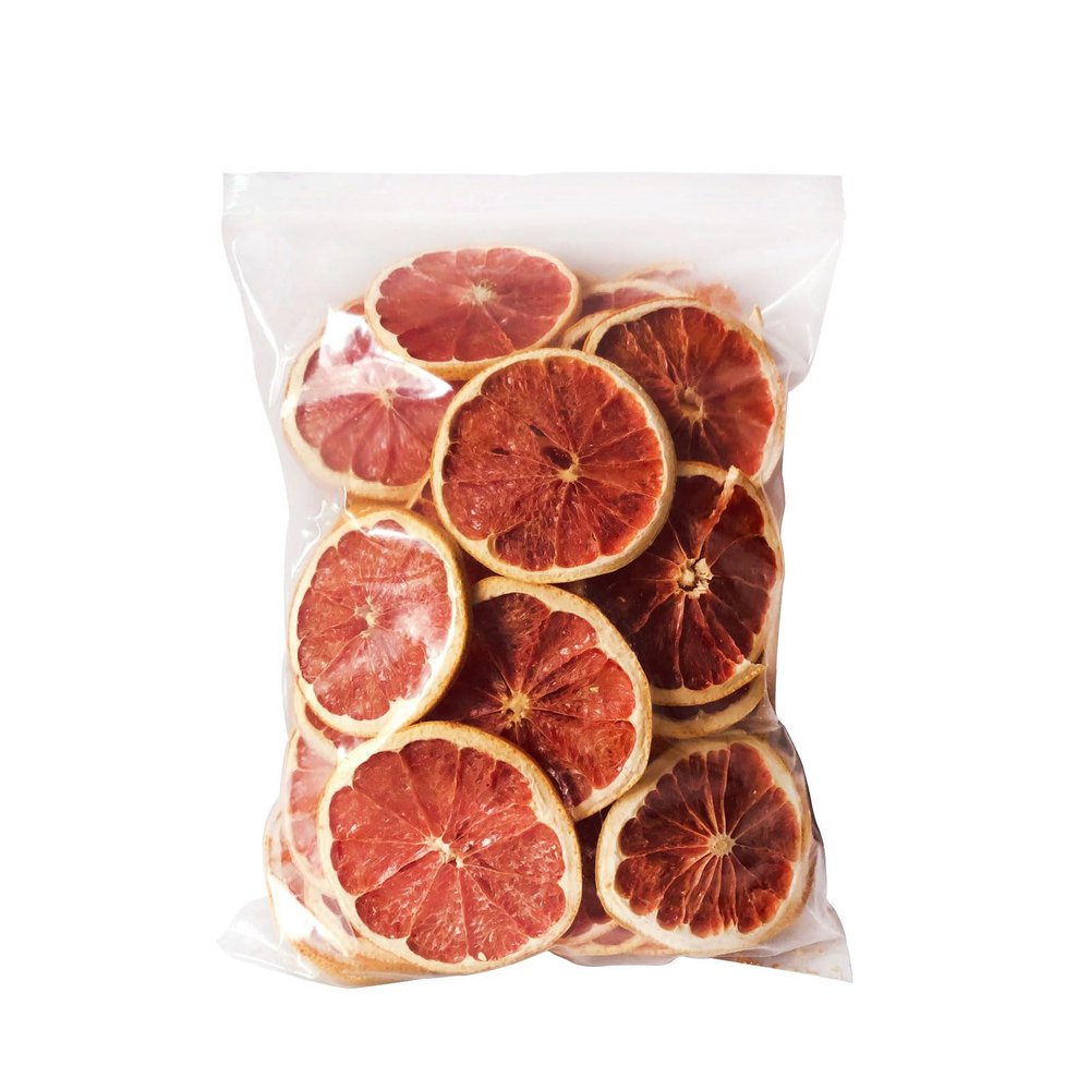 Dried Grapefruit Slices 7oz Dehydrated fruit for cocktails Garnishes for Drinks Natural No sugar added Dried Citrus Slices for Candle/Soap/Vase Fillers/Christmas Garland Indoor