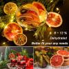 Dried Grapefruit Slices 7oz Dehydrated fruit for cocktails Garnishes for Drinks Natural No sugar added Dried Citrus Slices for Candle/Soap/Vase Fillers/Christmas Garland Indoor view 3