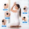 Nuanchu 2 Pieces Facial Cupping Set, Glass Cupping Cups Glass Silicone Cups Vacuum Suction for Face Skin Back Shoulder Muscle(1 Inch and 0.65 Inch Diameter,Black) view 3