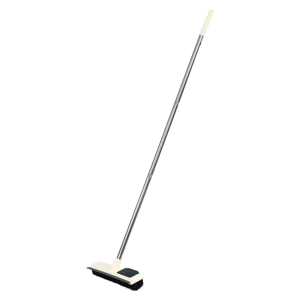 VILLFUL Gentle Bristles Floor Brush Long Handle Bathroom Cleaning Shower Scrubber Toilet Scrub Brush