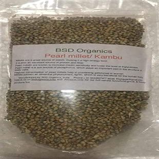 BSD Organics HealthY Pearl Millet/Kambu - 200 Gm / 7 Oz