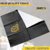 200 Pcs 50th/60th/70th Birthday Napkins Cheer to 50/60/70 Years Disposable Black and Gold Dinner Party Napkin for Men Women Anniversary Decoration(60th Birthday) view 4
