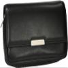 MARTIN WESS P110-3 Onyx Pipe Bag / Metislamm-Nappa Black / Made in Germany Pack of 3 view 1