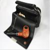 MARTIN WESS P110-3 Onyx Pipe Bag / Metislamm-Nappa Black / Made in Germany Pack of 3 view 2