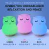 Mindfulness 'Breathing Owl' | 4-7-8 Guided Visual Meditation Breathing Light | 3 in 1 Device with Night Light & Noise Machine for ADHD Anxiety Stress Relief Sleep - Gift for Kids Adult Women Men view 3