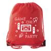 Mato & Hash Video Game Party Gift Bags | Party Favor Gift Bags | Birthday Gaming Supplies 3PK Red CA2500Gaming S4 view 1