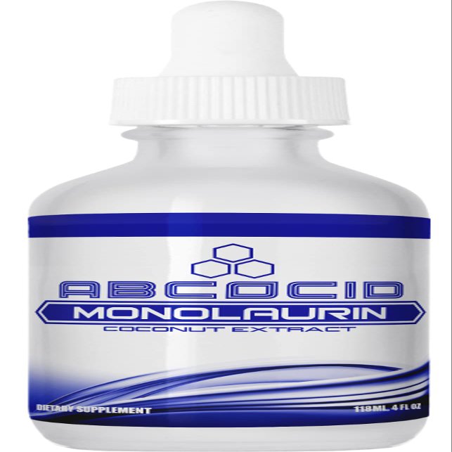 ABCOCID Monolaurin Liquid Extract 900 mg, 4.8 Oz Liquid, 158 Servings, Made in USA, Quick Absorption, Quality Potent Ingredients, Third-Party Tested, Non-GMO, GMP Certified, Cruelty-Free Products