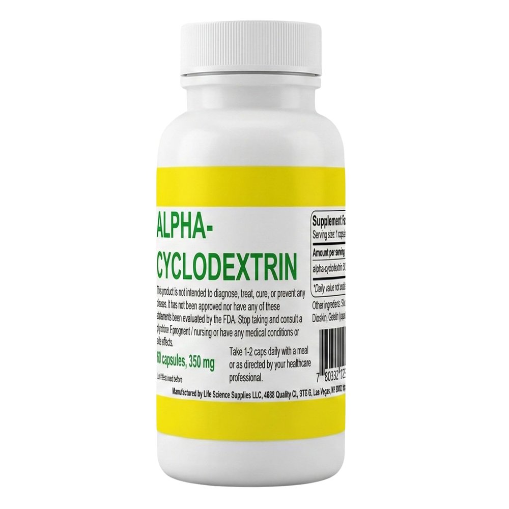 Alpha Cyclodextrin Capsules, 60 ct