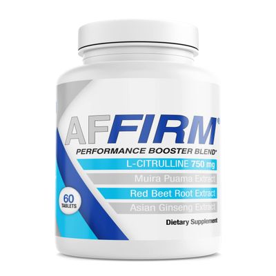 Affirm Science L-Citrulline Dietary Supplement 750mg 60 Tablets | Circulation and Male Performance | Created by Dr. Judson Brandeis