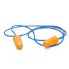 DM-HP10201 Disposable Uncorded Ear Plug, 32 db, Orange Plug, Blue Cord,1000 Pairs/Case view 1