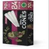 Zig-Zag 70mm Ultra Thin Pre Rolled Cones - 24 Pack Box | Bulk Carton of 12 Boxes (288 Cones) | Premium Quality | Slow Burn | Easy to Fill | Versatile Rolling Papers view 2
