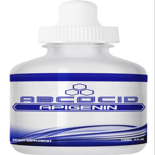 ABCOCID Apigenin 65 mg, 4 Oz Liquid, 240 Servings, Made in USA, Quick Absorption, Quality Potent Ingredients, Non-GMO, GMP Certified, Cruelty-Free Products